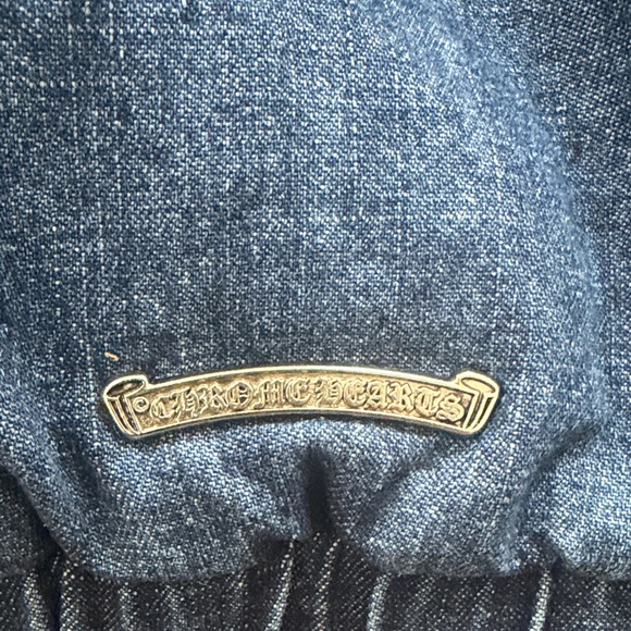 Chrome Hearts Blue Hoodie with White Graphics - Picture 9 of 9